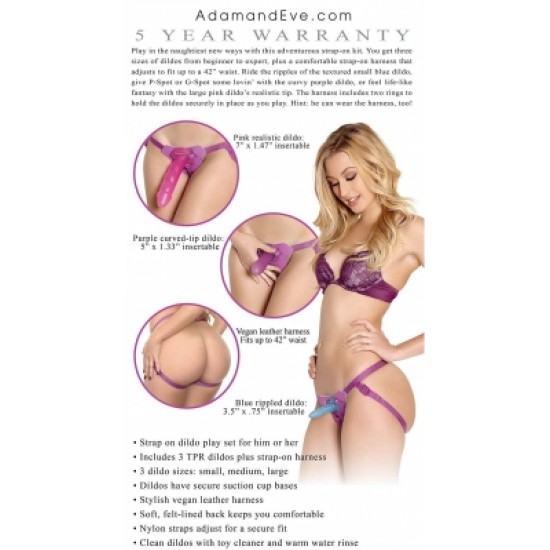 EVE'S STRAP ON PLAYSET