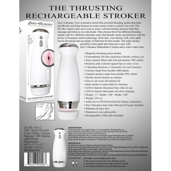 THE THRUSTING RECHARGEABLE STROKER