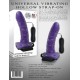 UNIVERSAL VIBRATING HOLLOW STRAP-ON 6"