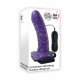 UNIVERSAL VIBRATING HOLLOW STRAP-ON 6"
