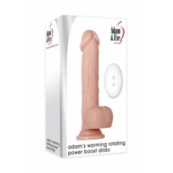 ADAM'S WARMING ROTATING POWER BOOST DILDO 7.5"