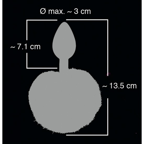 Butt Plug "Colorful Joy Bunny Tail"
by You2Toys
