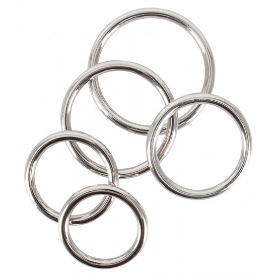 Metal Cock Ring Set