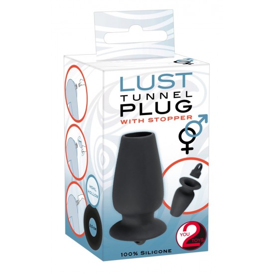 Lust Tunnel Plug with Stopper
by You2Toys