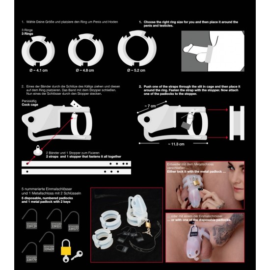 Cock Cage Set 15 pcs.
by You2Toys