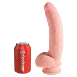 10" Triple Density Cock with Balls+sogskál