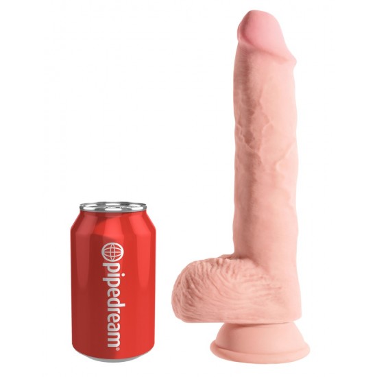 10" Triple Density Cock with Balls+sogskál