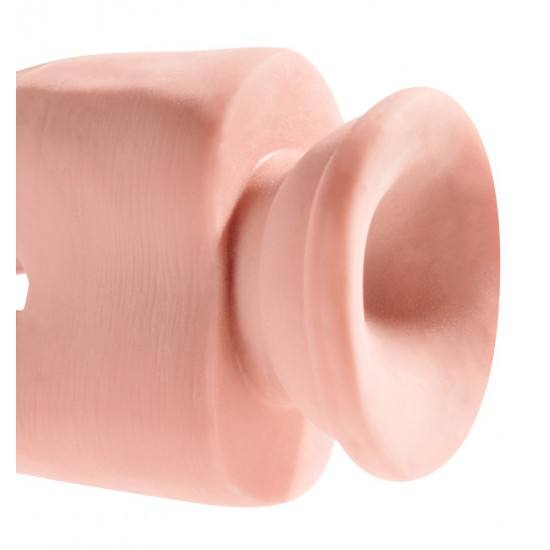 9.5" Triple Density Double Penetrator+sogskál