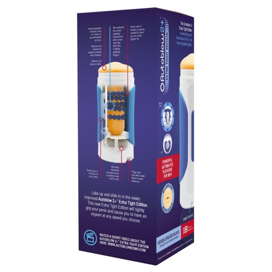 Autoblow 2+ XT fyrir 10 til 14cm typpi