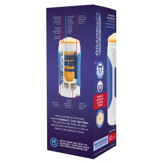 Autoblow 2+ XT fyrir 14 til 16cm typpi