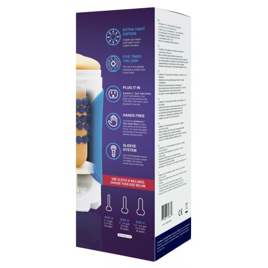 Autoblow 2+ XT fyrir 14 til 16cm typpi