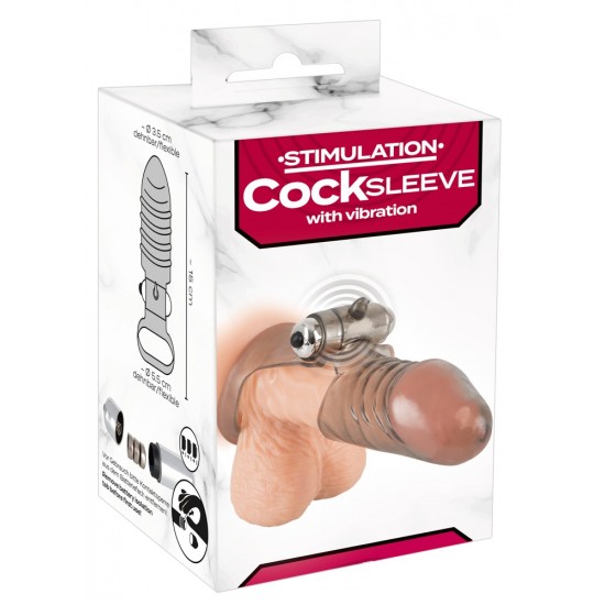 Cock Sleeve with Vibration by You2Toys