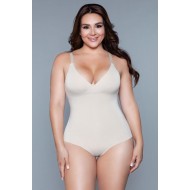 What Waist Shaping Bodysuit - Beige