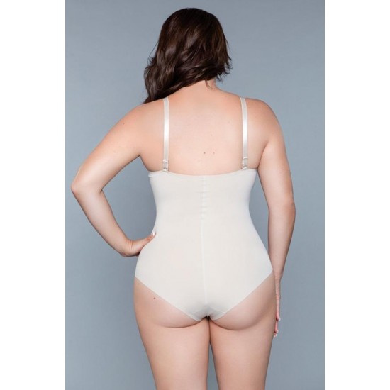 What Waist Shaping Bodysuit - Beige
