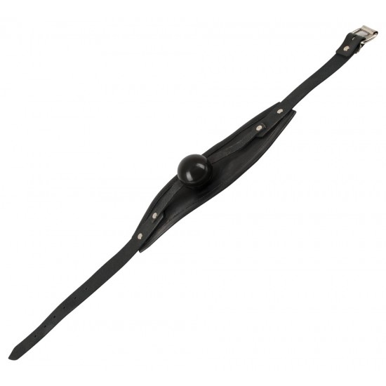 Munnkúla með leðurgrímu