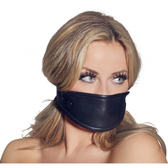 Munnkúla með leðurgrímu