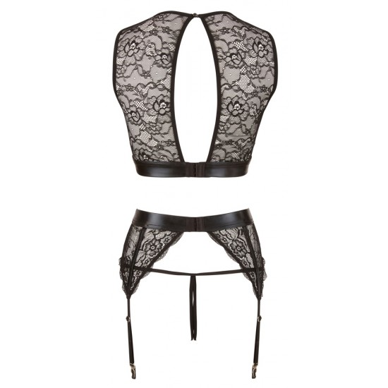 Black Suspender Set
by Cottelli Collection Bondage