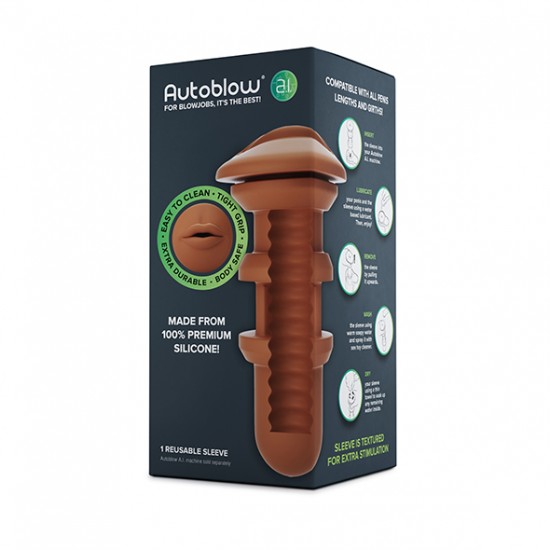 Autoblow - A.i. Silicone Mouth Sleeve Br