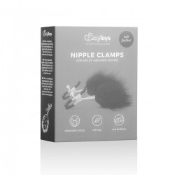 Adjustable Nipple Clamps With Feathers
