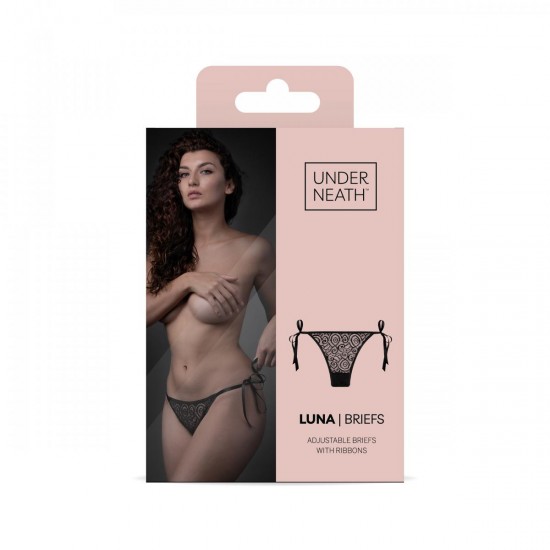 Underneath - Luna Panties With Ribbon Ties
