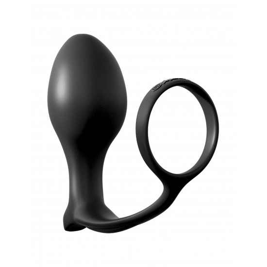 Ass-Gasm Cock Ring Advanced Plug 