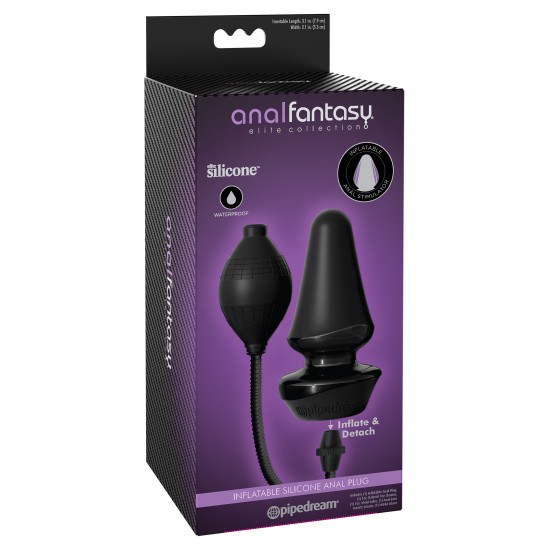 Inflatable Silicone Anal Plug
