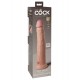10" Dual Density Silicone Cock