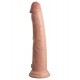 10" Dual Density Silicone Cock