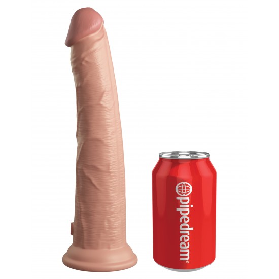 10" Dual Density Silicone Cock